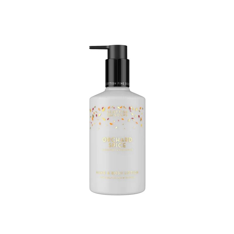 Scottish Fine Soaps Orchard Spice Hand & Body Lotion lapte hidratant pentru maini si corp 300 ml