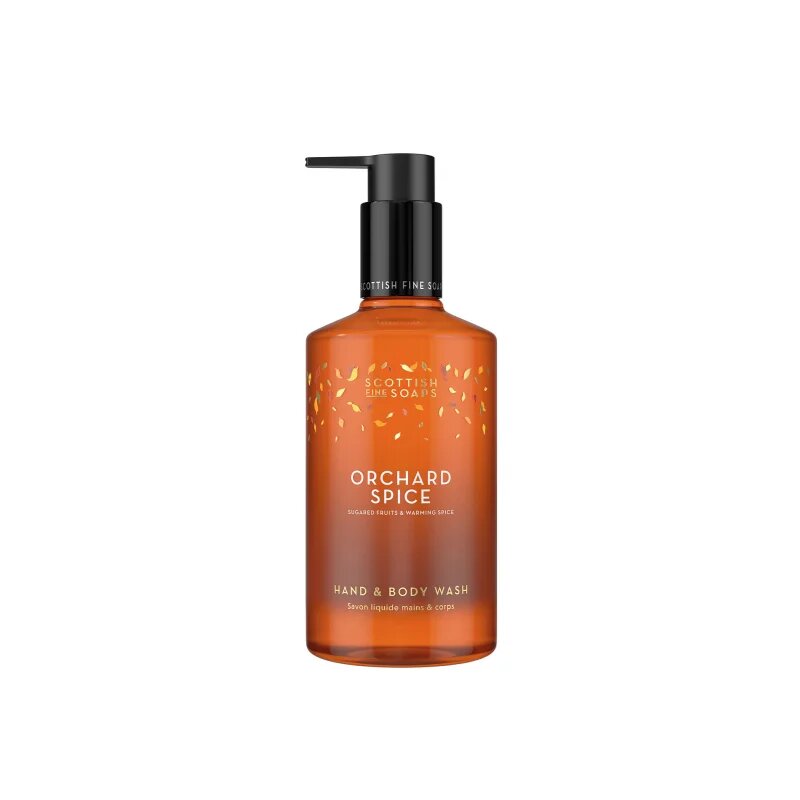 Scottish Fine Soaps Orchard Spice Hand & Body Wash gel de duș pentru maini si corp 300 ml