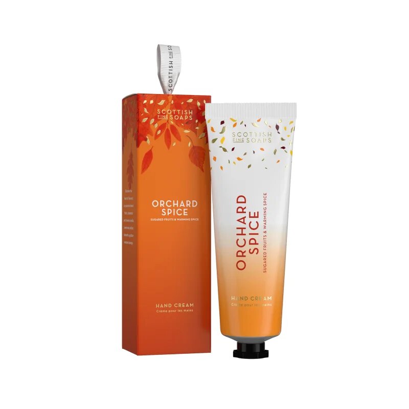 Scottish Fine Soaps Orchard Spice Hand Cream crema de maini intr- o cutie 75 ml