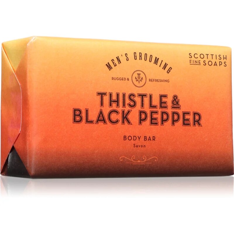 Scottish Fine Soaps Thistle & Black Pepper săpun solid 220 g
