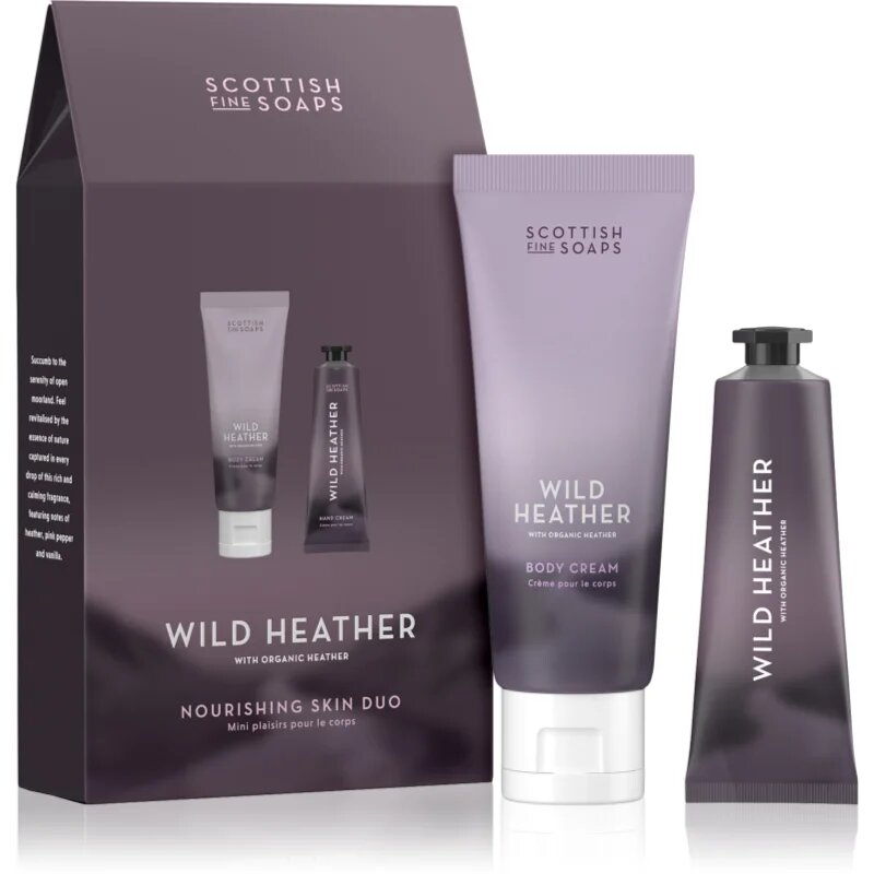 Scottish Fine Soaps Wild Heather Set set cadou 2 buc