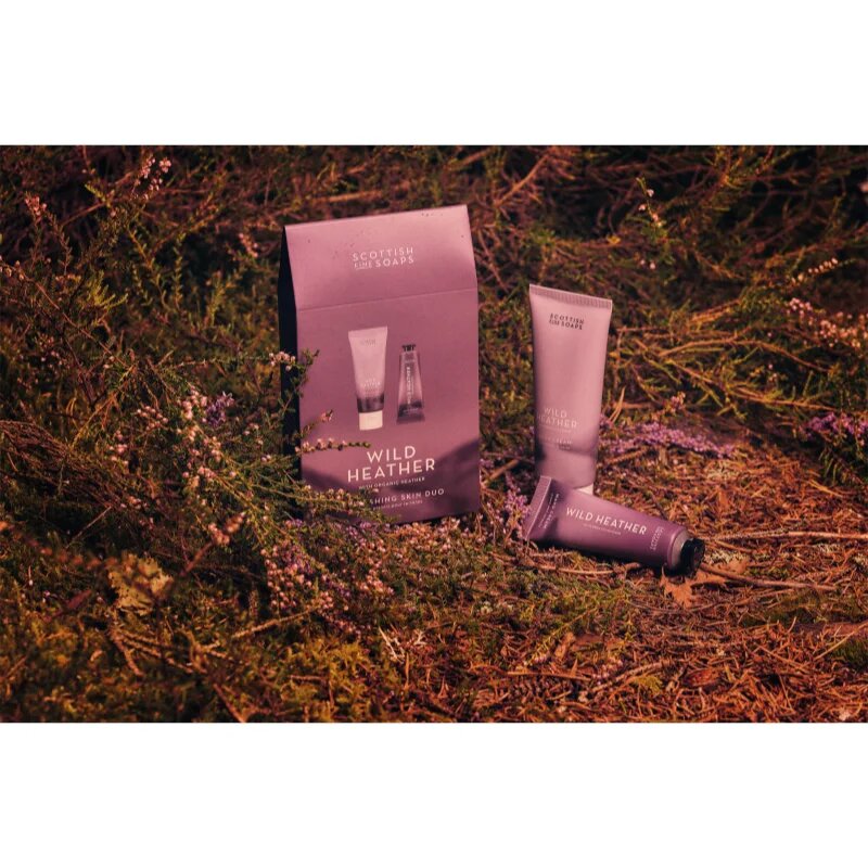 Scottish Fine Soaps Wild Heather Set set cadou 2 buc