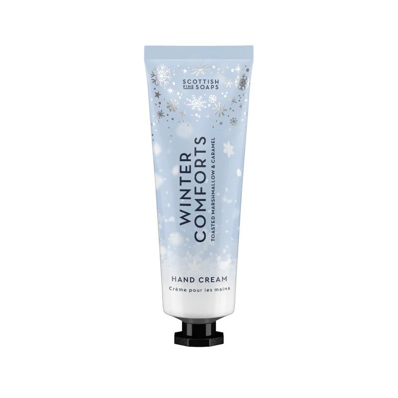 Scottish Fine Soaps Winter Comforts crema de maini parfum Toasted Marshmallow & Caramel 30 ml