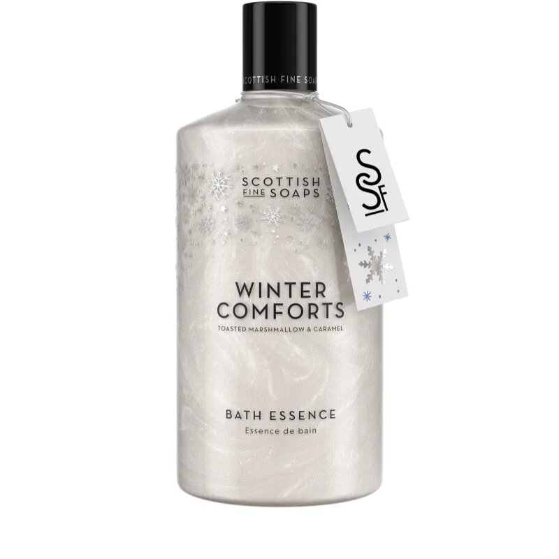 Scottish Fine Soaps Winter Comforts esență de baie parfum Toasted Marshmallow & Caramel 500 ml