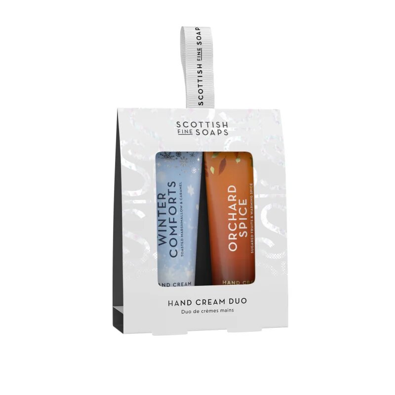 Scottish Fine Soaps Winter Comforts & Orchard Spice set cadou de maini