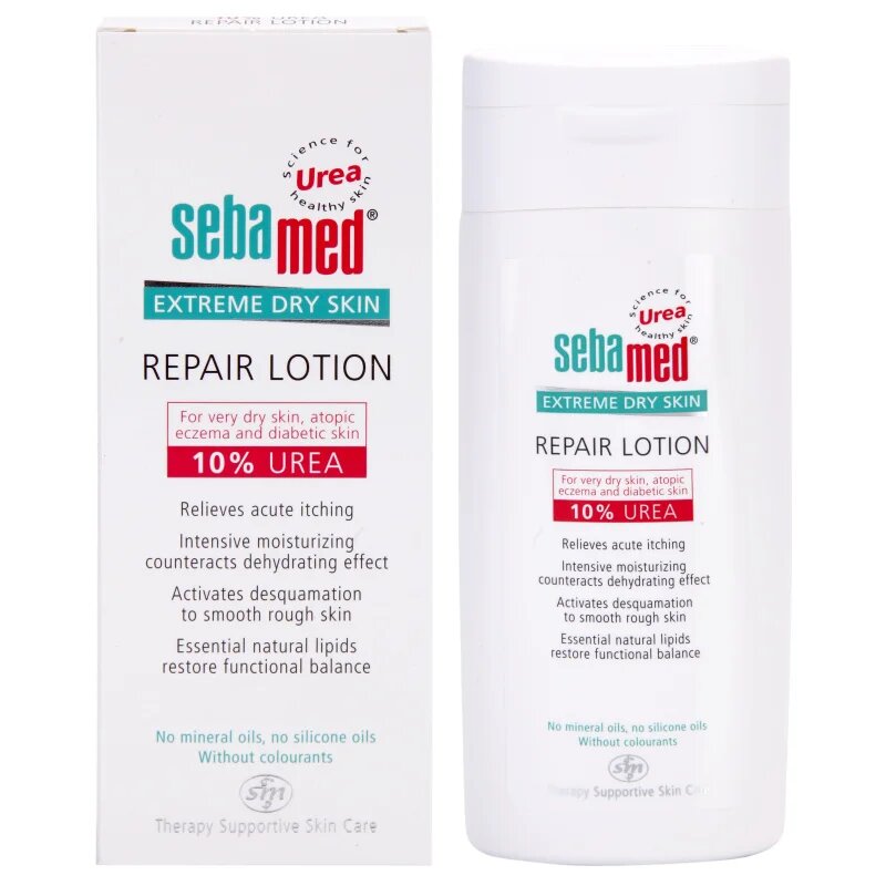 Sebamed Extreme Dry Skin lapte de corp regenerator pentru piele foarte uscata 10% Urea 200 ml