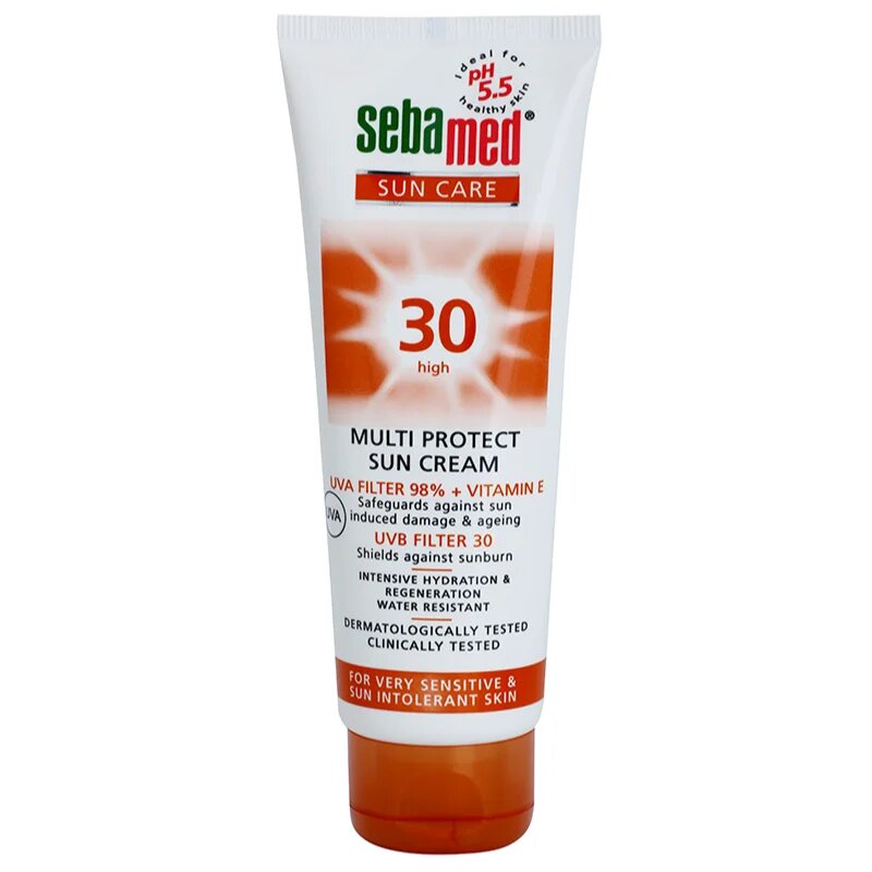 Sebamed Sun Care Multi Protect Sun Cream cremă pentru plaja SPF 30 75 ml