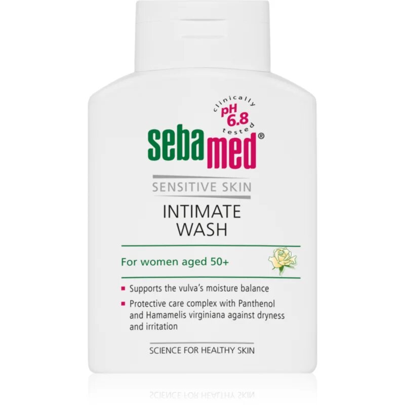Wash Emulsie pentru igienă intimă în timpul menopauzei pH 68 200 ml