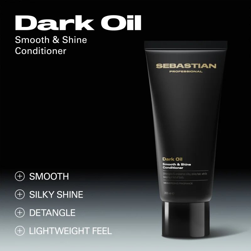 Sebastian Professional Dark Oil Set set pentru un par stralucitor si catifelat
