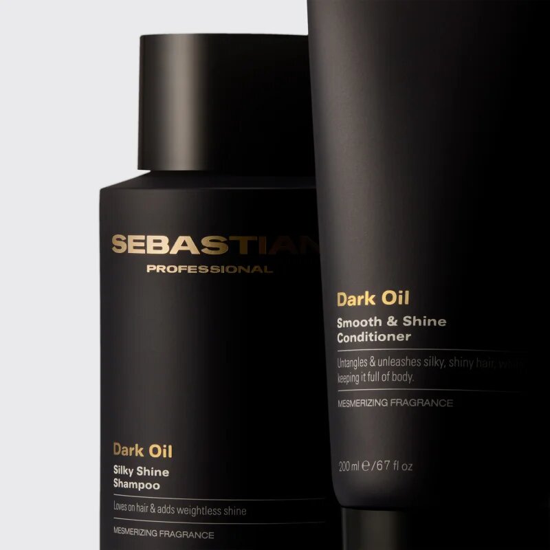 Sebastian Professional Dark Oil Set set pentru un par stralucitor si catifelat