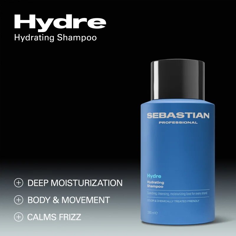 Sebastian Professional Hydre Sampon pentru par uscat si deteriorat 1000 ml