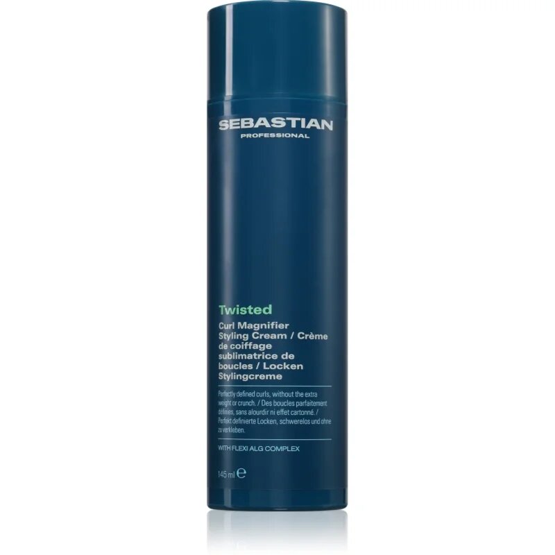 Sebastian Professional Twisted cremă de netezire pentru părul creț și indisciplinat 145 ml