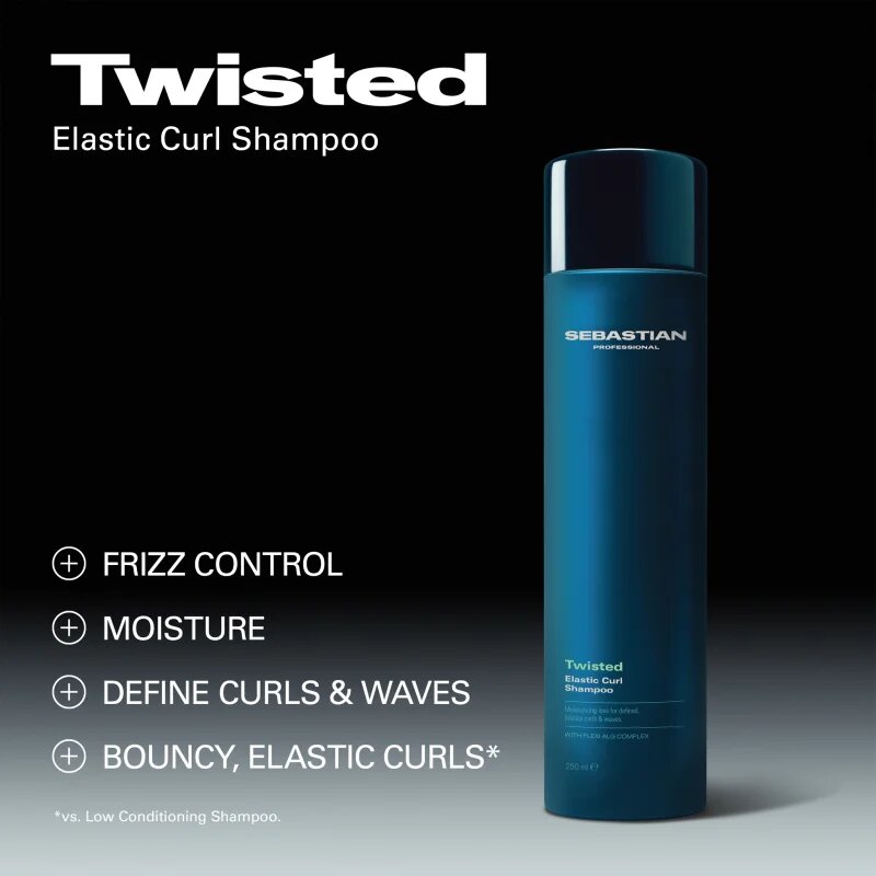 Sebastian Professional Twisted șampon pentru păr creț 1000 ml