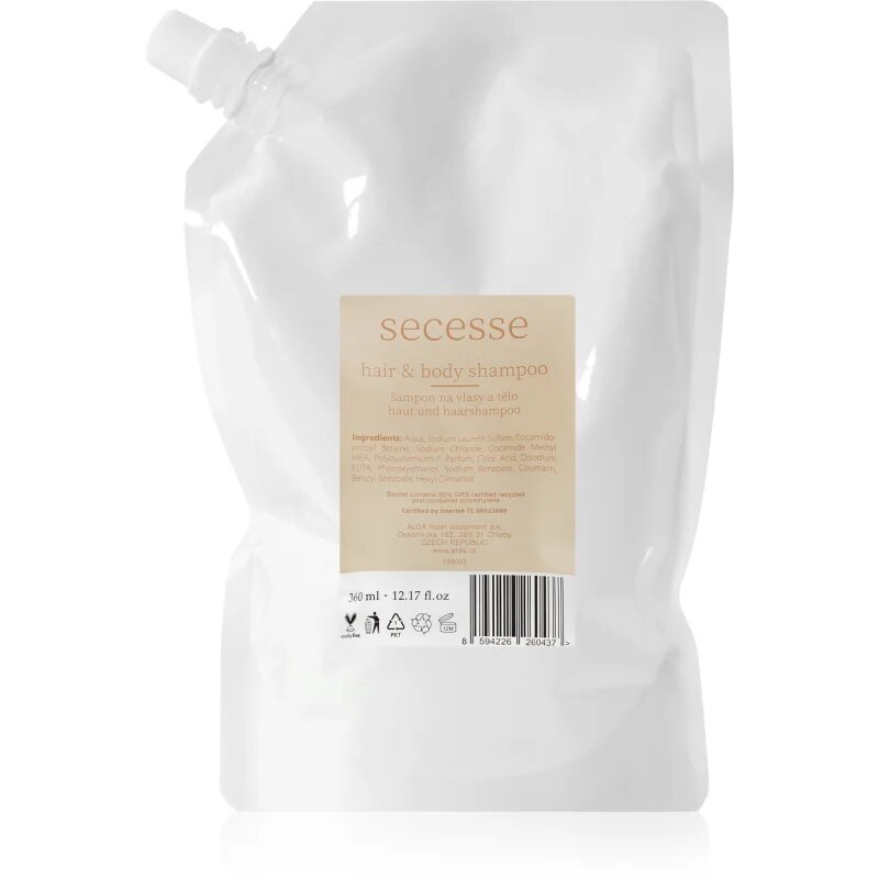 Secesse Hair and Body Shampoo șampon de par si de corp 360 ml