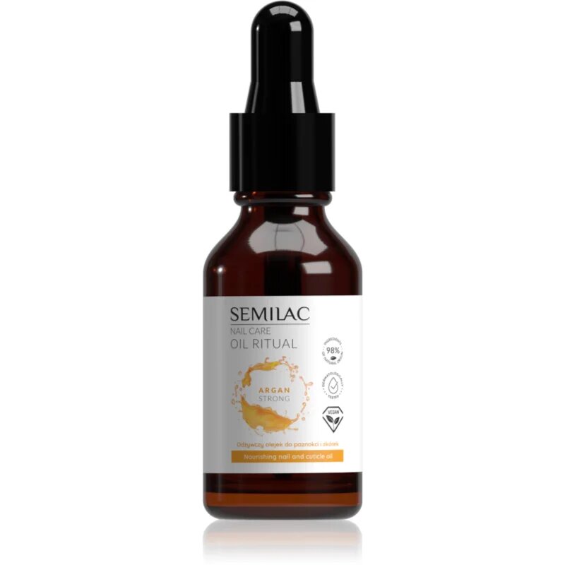 Semilac Nail Care Moisturing oil ulei hidratant pentru unghii și cuticule 11 ml