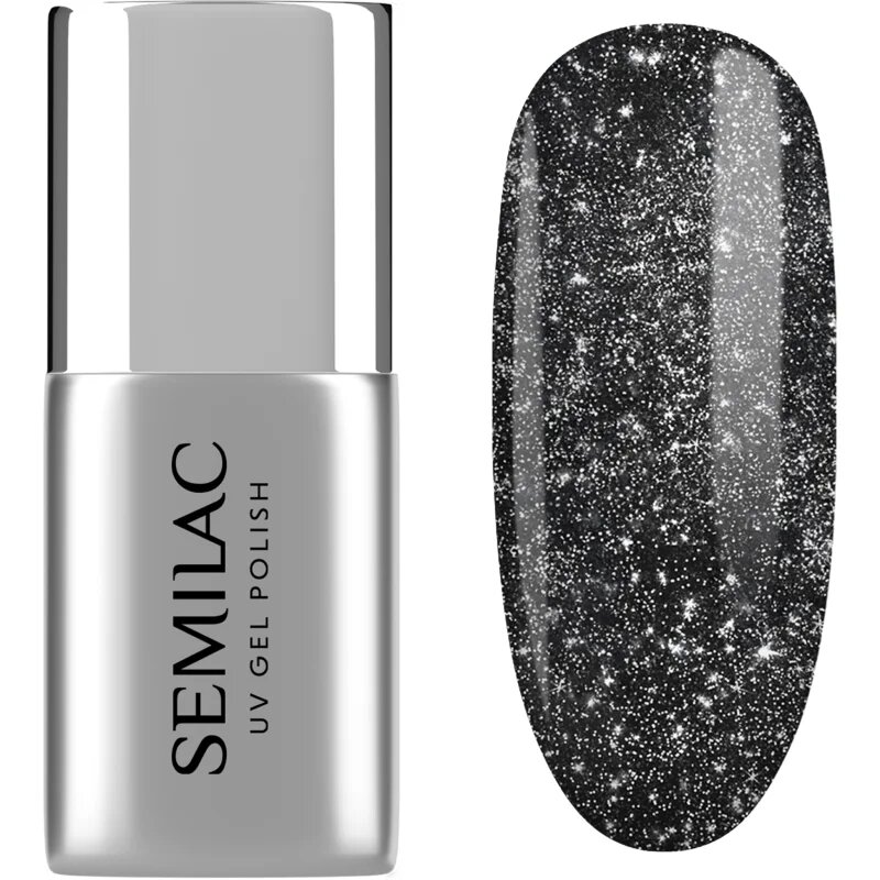 Semilac UV Gel Top Flash ON strat de acoperire pentru protecție perfectă și strălucire intensă culoare T21 7 ml