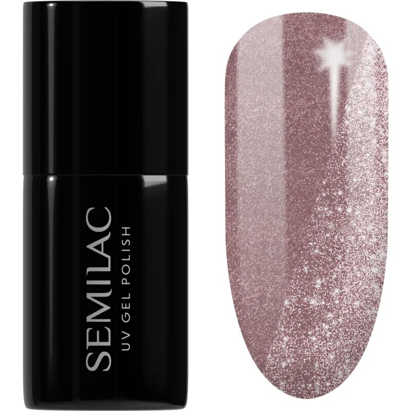 Semilac UV Hybrid Day and Night unghii cu gel folosind UV / lampă cu LED culoare 395 Dawn Till Dusk 7 ml