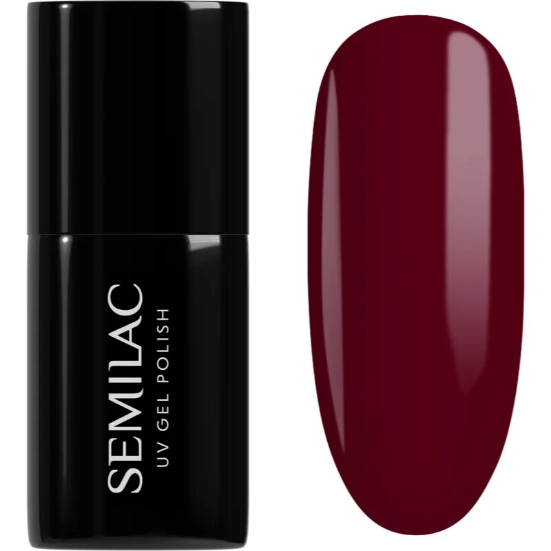 Semilac UV Hybrid Tastes Of Fall lac de unghii sub forma de gel culoare 404 Black Beans Muffin 7 ml