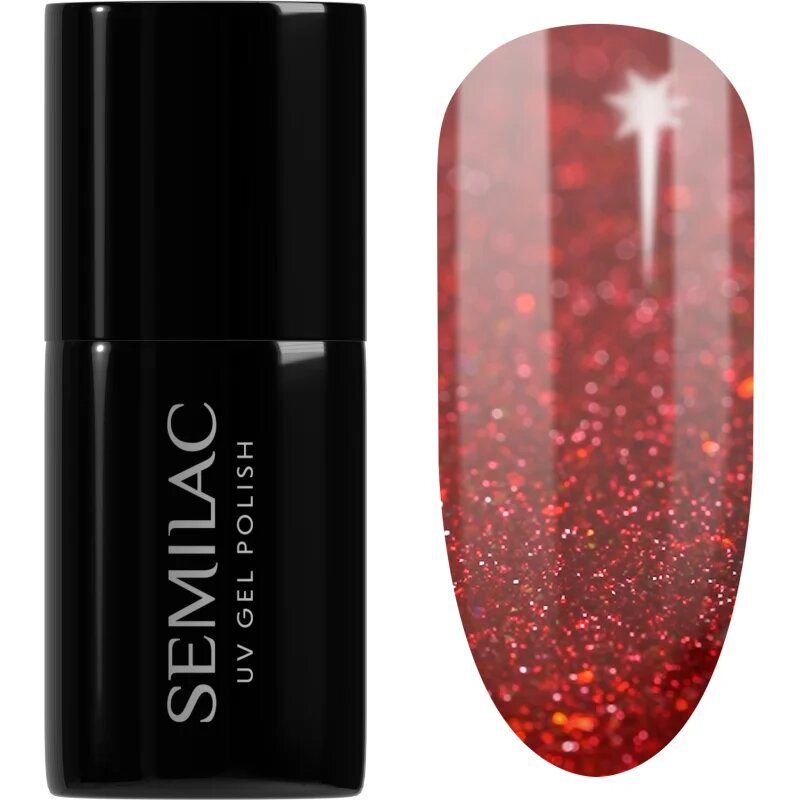 UV Hybrid Winter Collection unghii cu gel folosind UV / lampă cu LED culoare 609 Snow Berries 7 ml