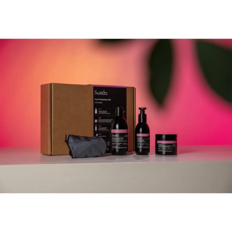 Sendo Curl Passion Curl Perfection Kit set cadou pentru păr creț