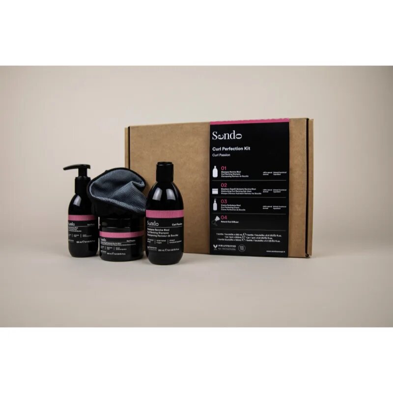 Sendo Curl Passion Curl Perfection Kit set cadou pentru păr creț