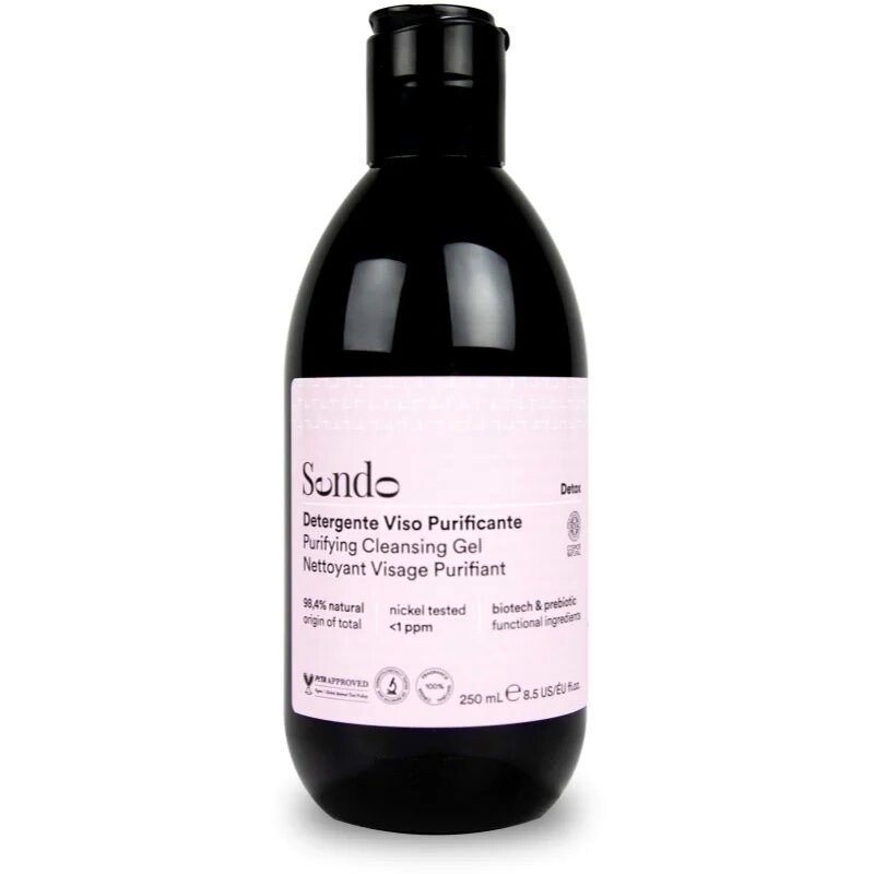 Sendo Detox Purifying Cleansing Gel gel de curățare faciale 250 ml