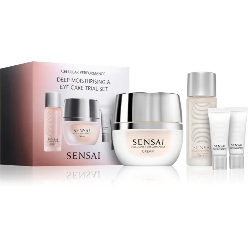 Sensai Cellular Performance Deep Moisturising & Eye Care Trial Set set cadou