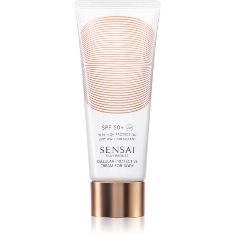 Sensai Silky Bronze Cellular Protective Cream for body Anti-imbatranire protectie solara SPF 50+ 150 ml