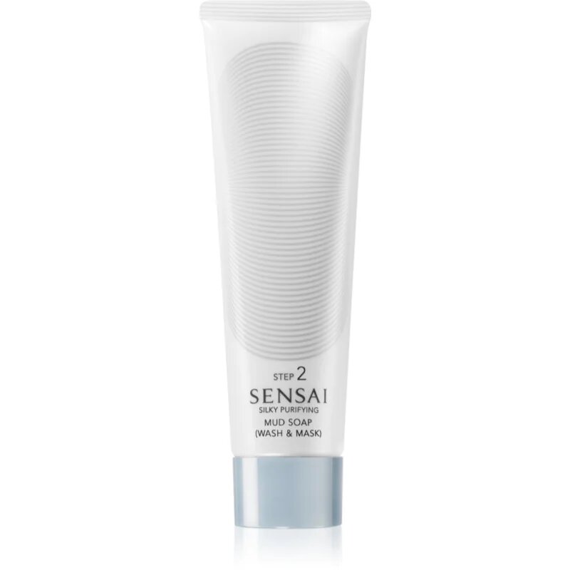 Sensai Silky Purifying Mud Soap (Wash & Mask) sapun si masca 2 in 1 125 ml