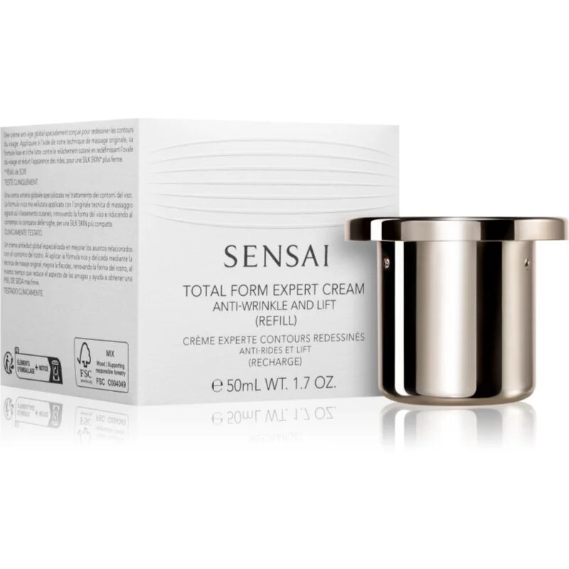 Sensai Total Form Expert Cream Refill crema hidratanta anti-imbatranire rezervă 50 ml