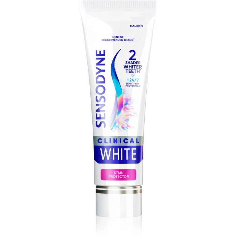 Sensodyne Clinical White Stain Protector pasta de dinti pentru albire 75 ml