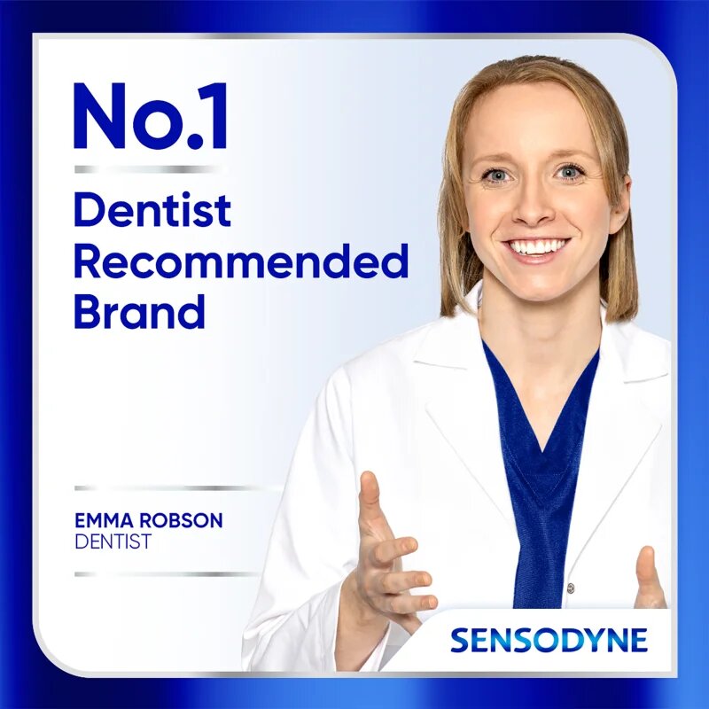 Sensodyne Sensitivity & Gum Whitening pasta de dinti pentru albire pentru a proteja dintii si gingiile 75 ml
