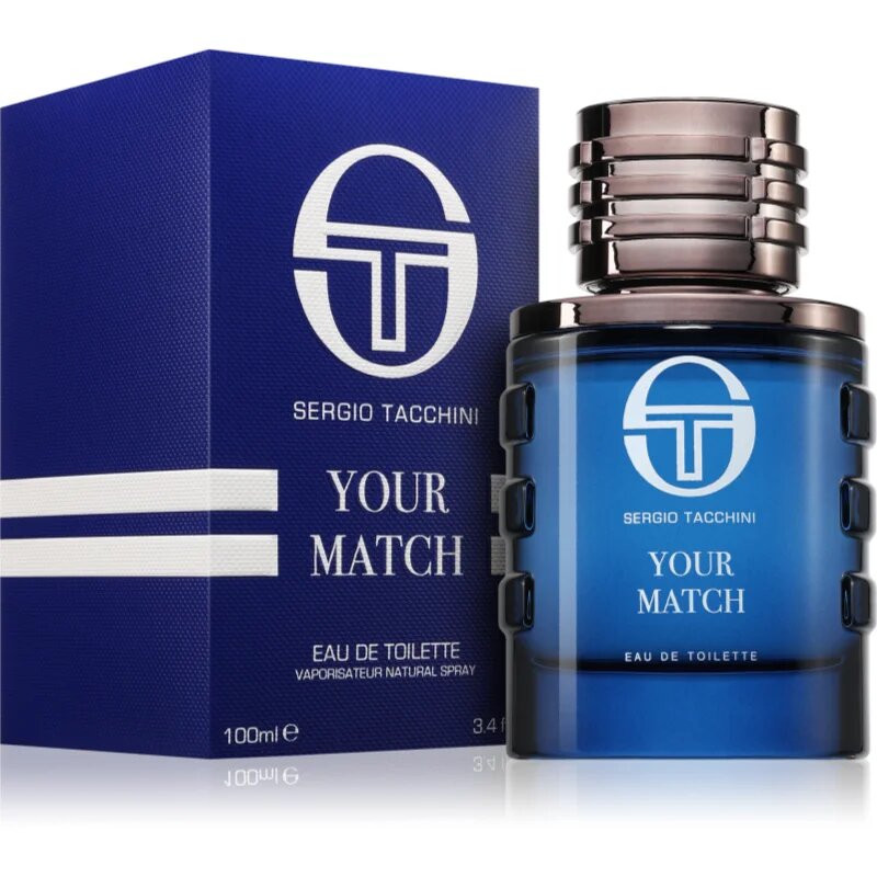 Sergio Tacchini Your Match Eau de Toilette pentru bărbați 100 ml