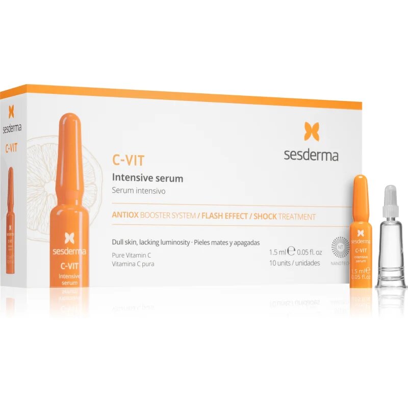 Sesderma C-Vit ser de reînnoire și strălucire cu vitamina C 10x15 ml