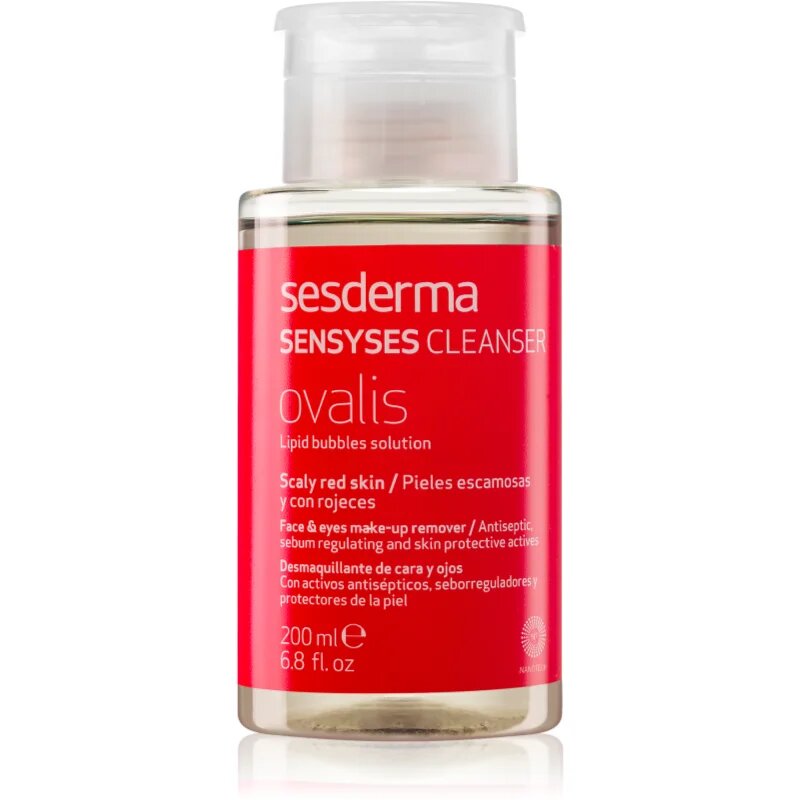 Sesderma Sensyses Cleanser Ovalis demachiant pentru piele sensibila si inrosita 200 ml