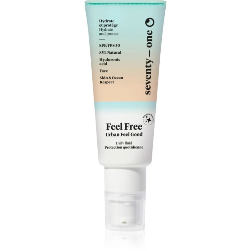 SeventyOne Feel Free SPF30 Crema anti-imbatranire pentru protectie solara cu efect de hidratare SPF 30 40 ml