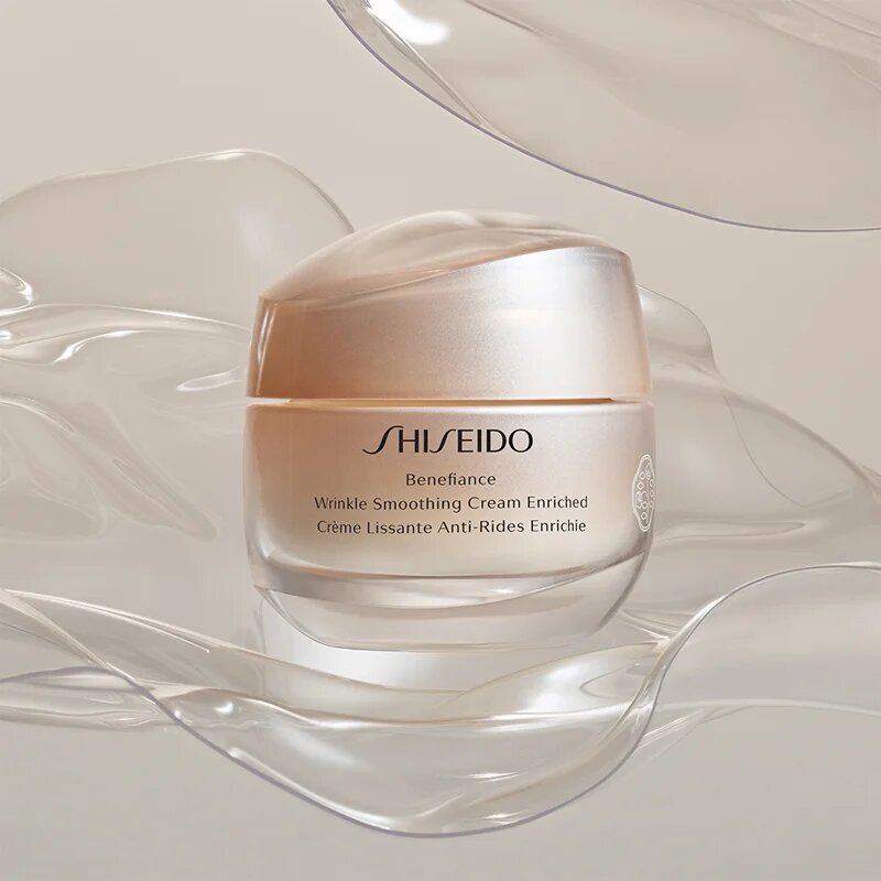 Shiseido Benefiance Wrinkle Smoothing Cream Enriched crema anti rid de zi si de noapte pentru tenul uscat 50 ml