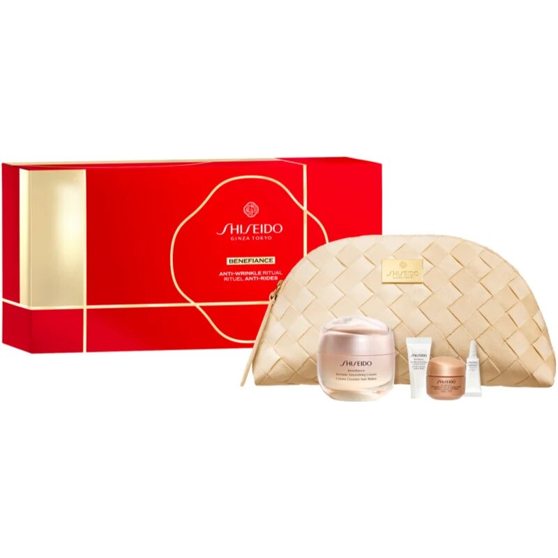 Shiseido Benefiance Wrinkle Smoothing Cream set cadou