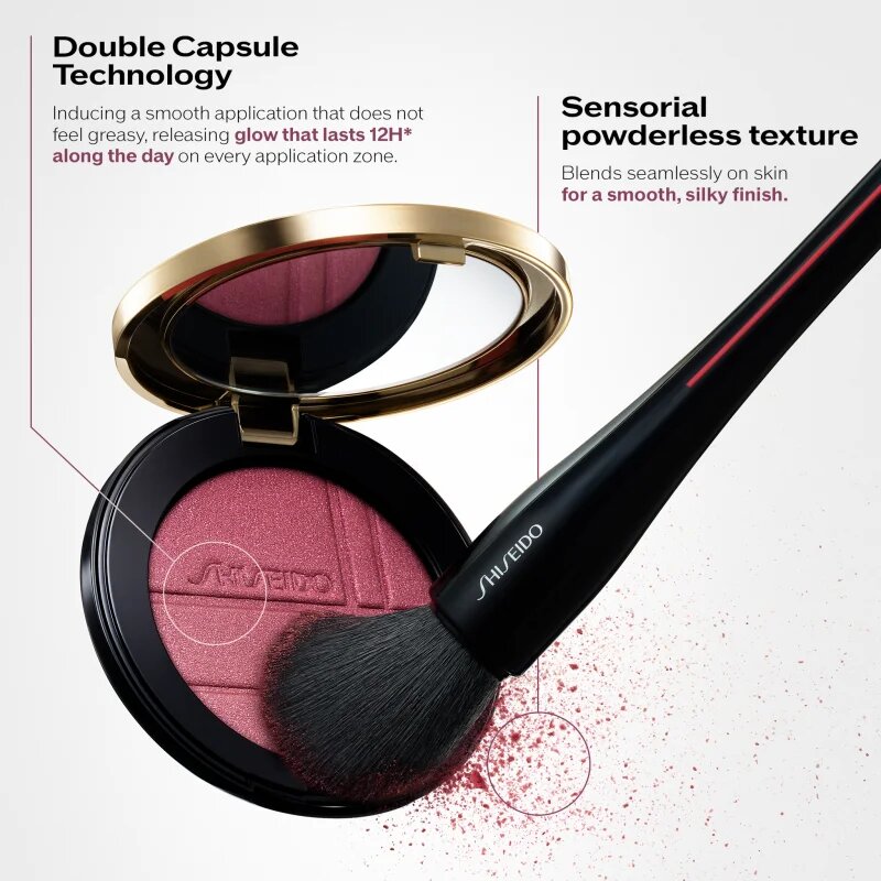 Shiseido Color + Glow Enhancer machiaj multifuncțional pentru ochi și pentru față culoare 08 Greige Topaz 7 g