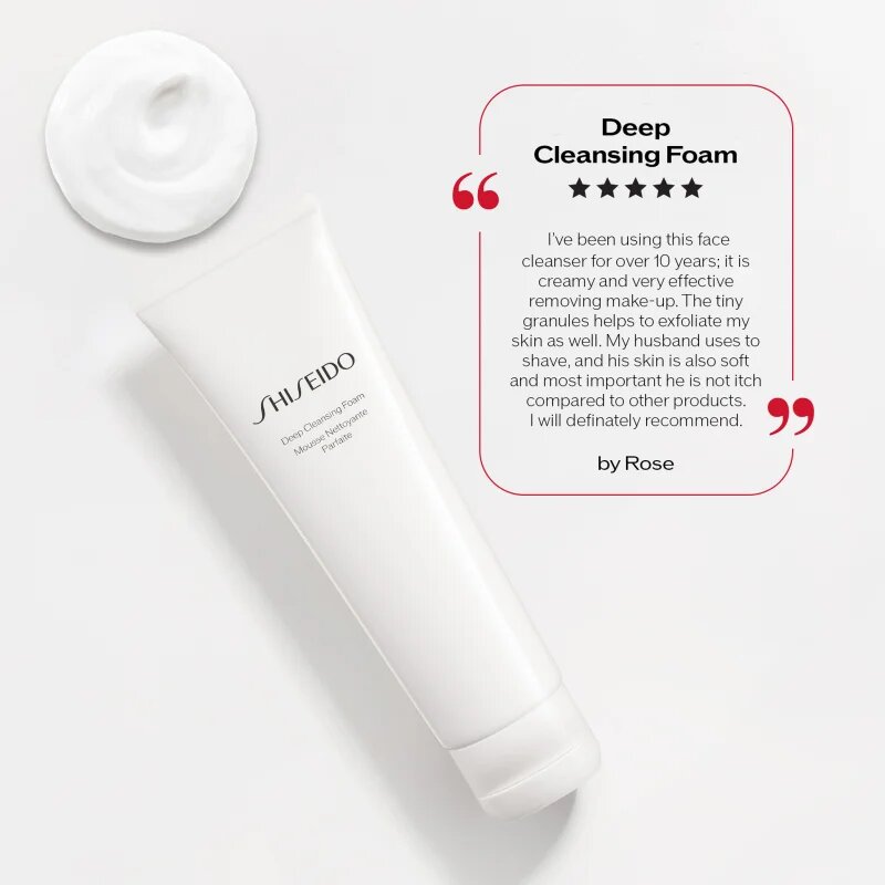 Shiseido Generic Skincare Deep Cleansing Foam Spuma curatare intensa. pentru ten gras si problematic 125 ml