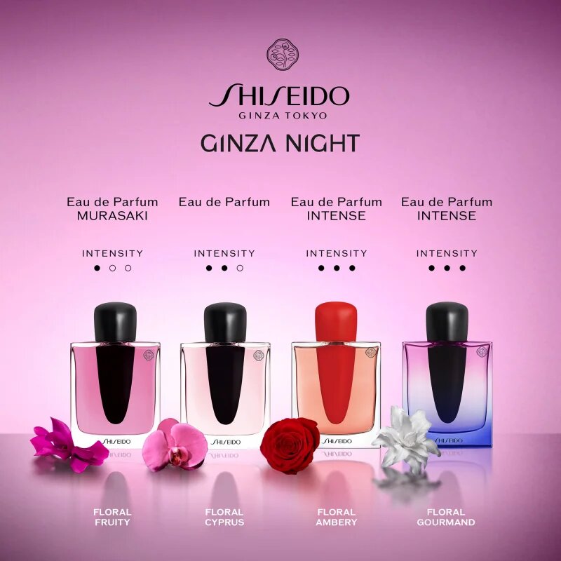 Shiseido Ginza Night Eau de Parfum pentru femei 90 ml
