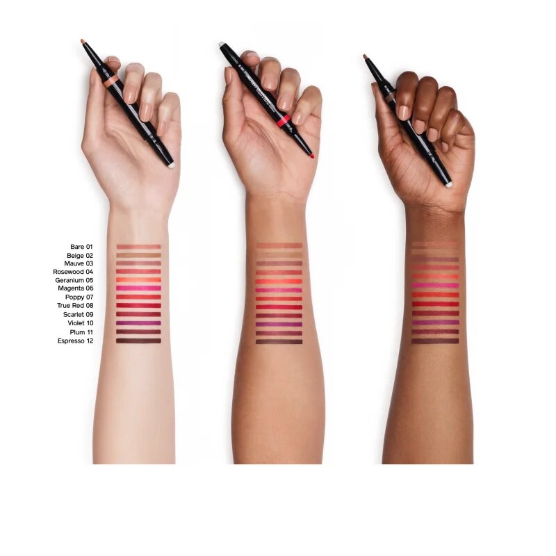 Shiseido LipLiner InkDuo ruj și creion pentru conturul buzelor balsam culoare 02 Beige 1.1 g