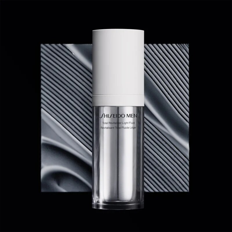 Shiseido Men Total Revitalizer Fluid anti-îmbătrânire antirid pentru bărbați 70 ml