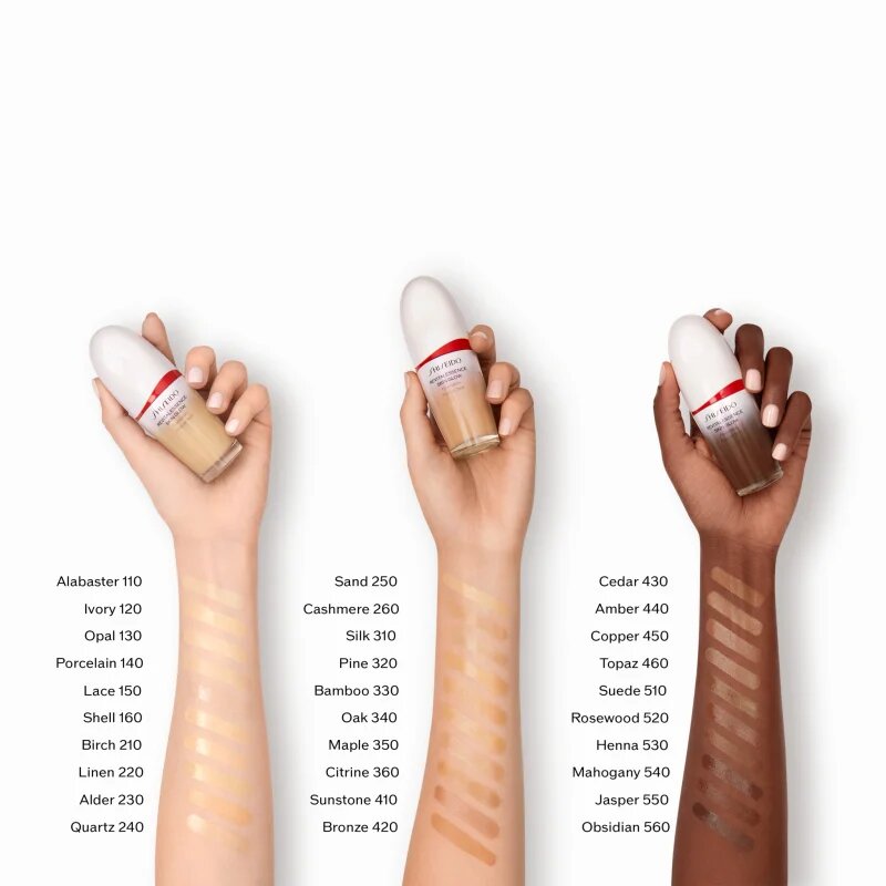 Shiseido Revitalessence Skin Glow Foundation Machiaj usor cu efect de luminozitate SPF 30 culoare Alder 30 ml