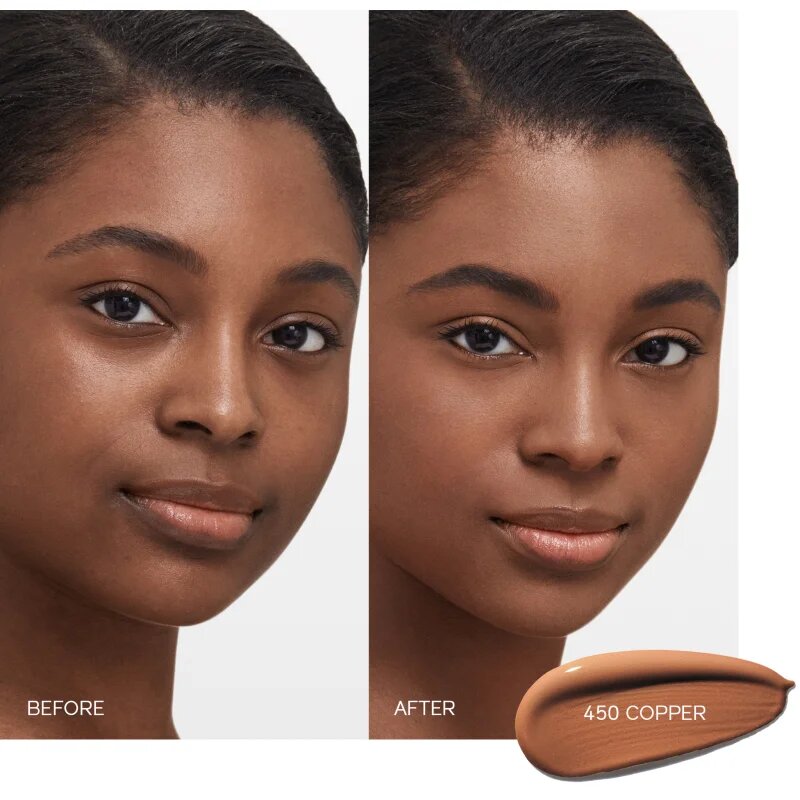 Shiseido Synchro Skin Self-Refreshing Foundation machiaj persistent SPF 30 culoare 450 Copper 30 ml