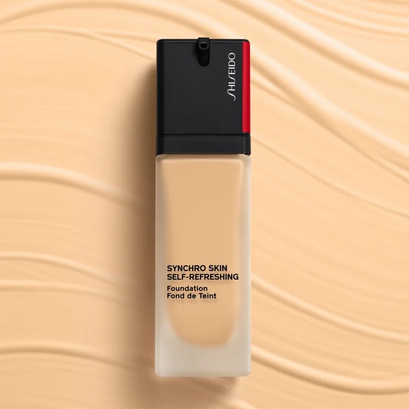 Shiseido Synchro Skin Self-Refreshing Foundation machiaj persistent SPF 30 culoare 450 Copper 30 ml
