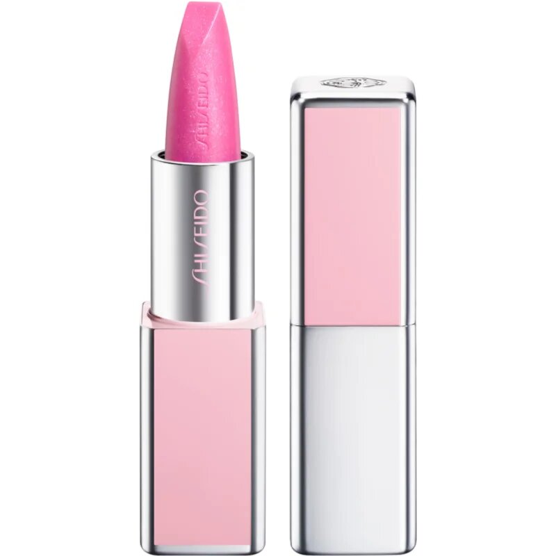 Shiseido Technosatin Pink ruj satinat culoare 02 Sparkling Pink 3.3 g