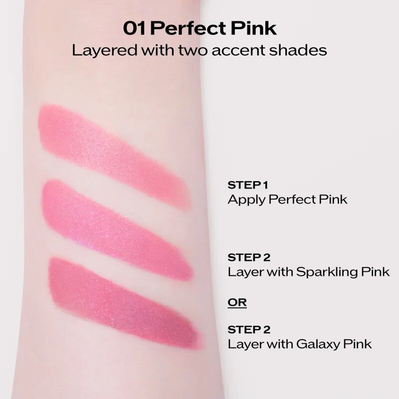 Shiseido Technosatin Pink ruj satinat culoare 02 Sparkling Pink 3.3 g