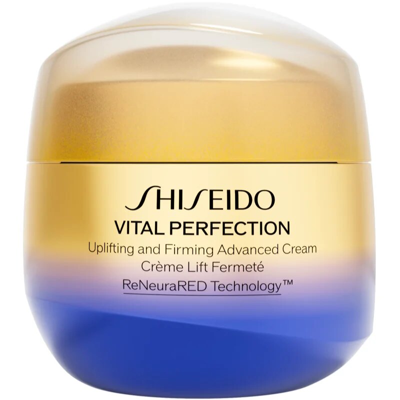 Shiseido Vital Perfection Uplifting and Firming Advanced Cream cremă pentru fermitate de zi și de noapte 75 ml