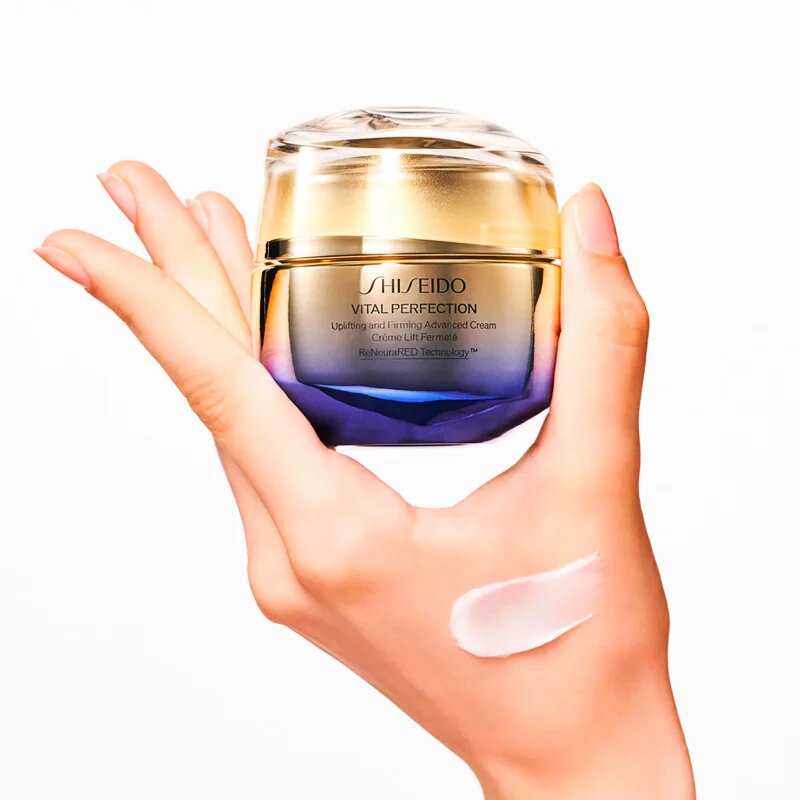 Shiseido Vital Perfection Uplifting and Firming Advanced Cream cremă pentru fermitate de zi și de noapte 75 ml